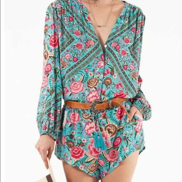 Spell Babushka Shorts - Turquoise - Picture 2 of 14